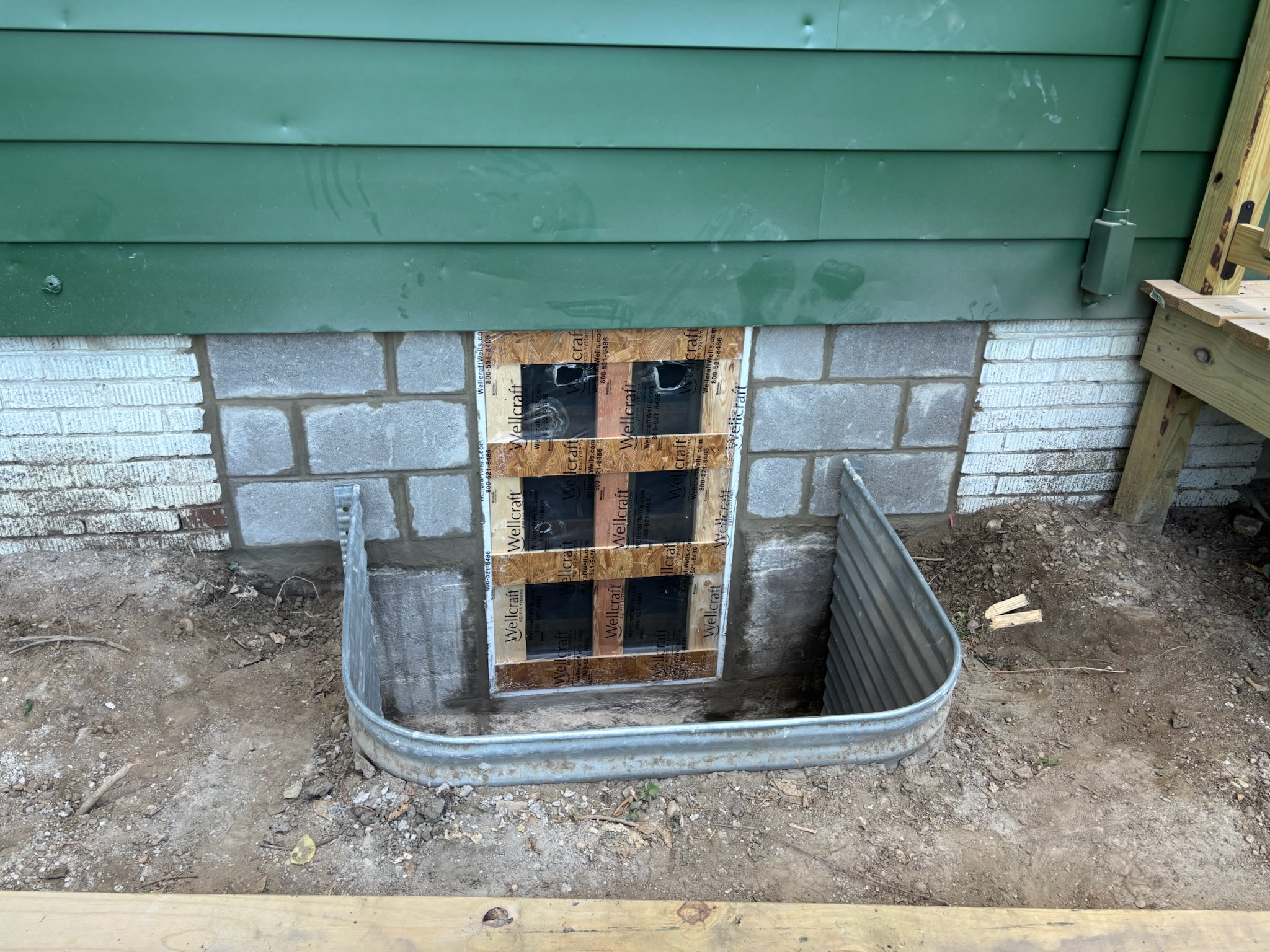 Window‑to‑Fixed‑Glass Conversion & Stone Masonry — after